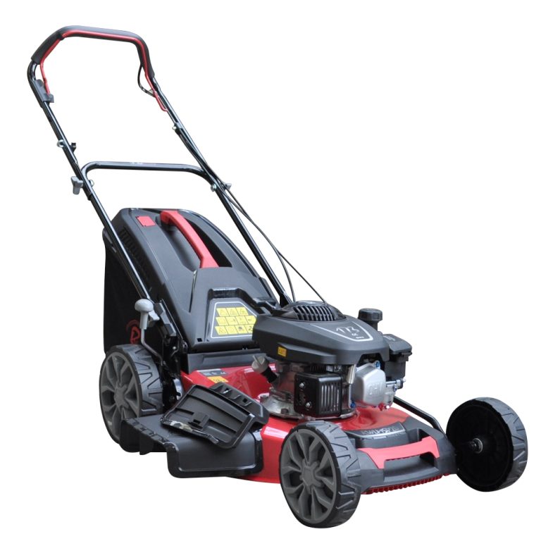 petrol mower mulching lawnmower