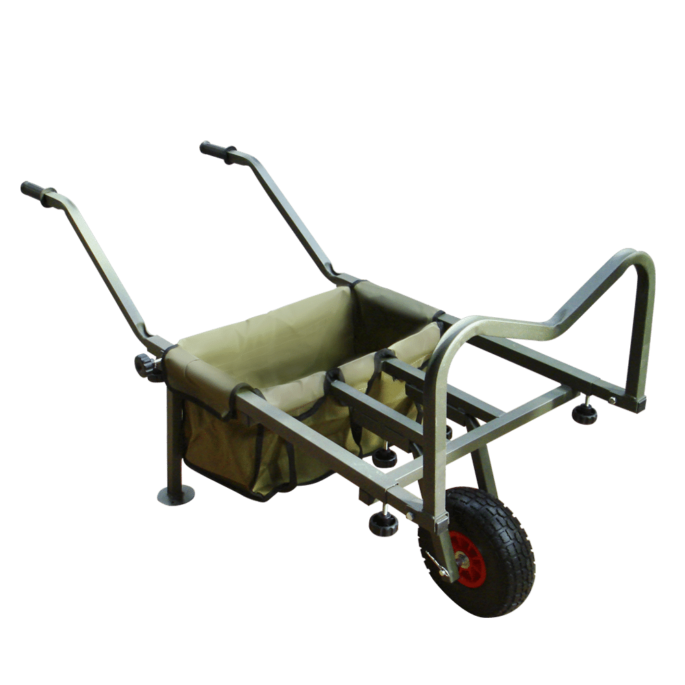 Fishing barrow trolley for carp fishing