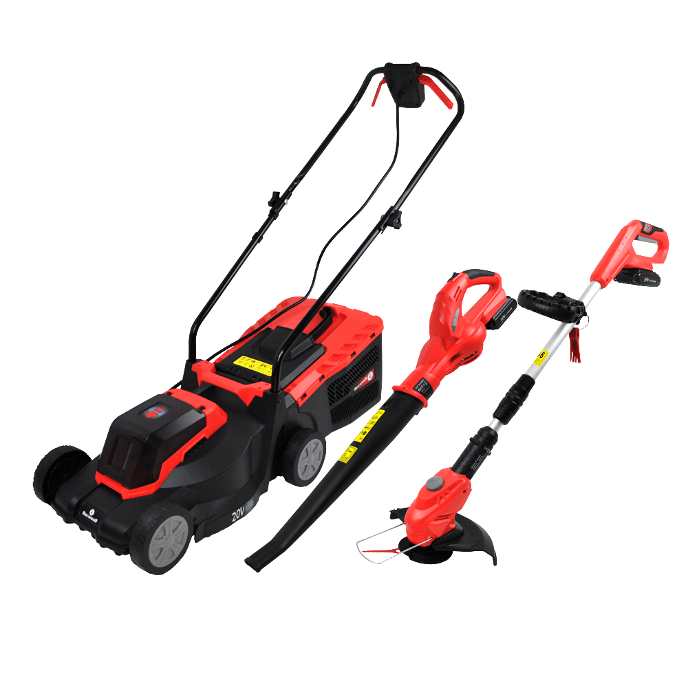 Electric lawn equipment bundle hotsell