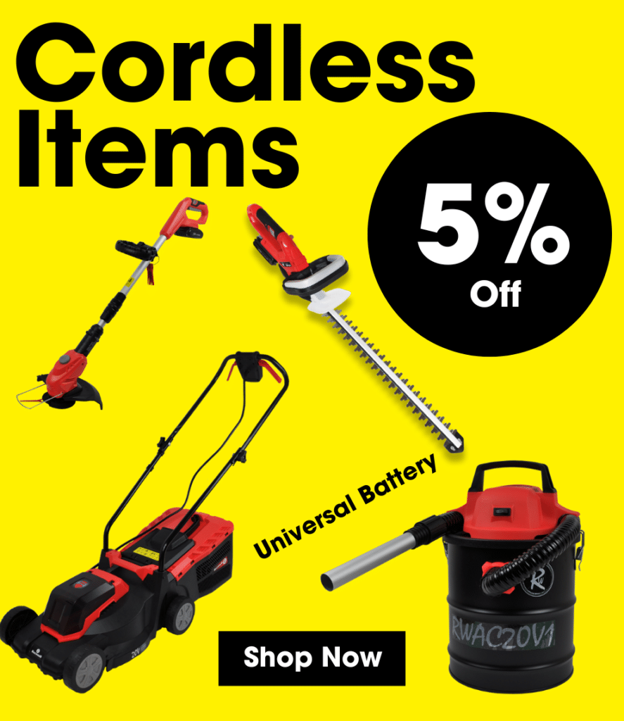 Shop cordless - our whole range shares one battery.