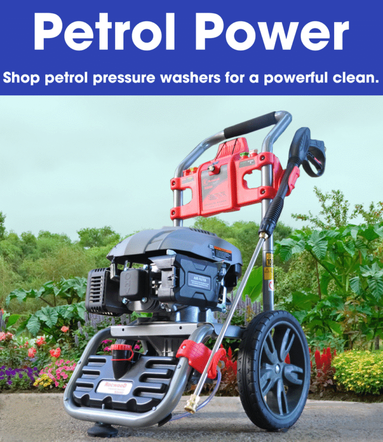Petrol Power. Shop our line of petrol pressure washers.